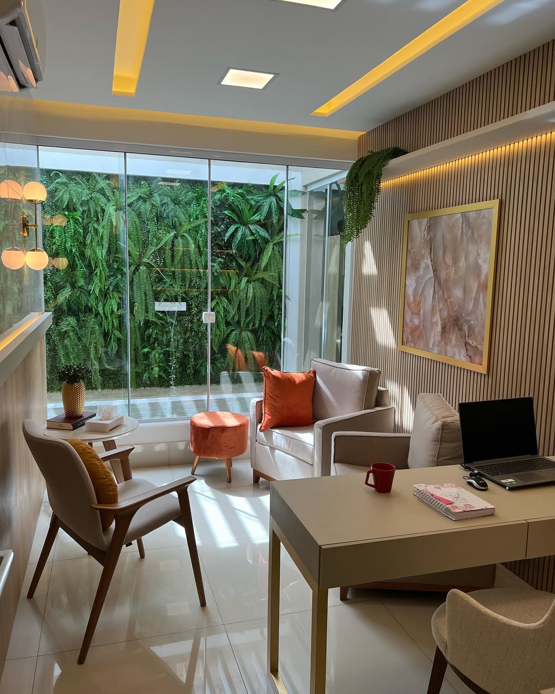 Sala de atendimento CogniSER - Ambiente acolhedor